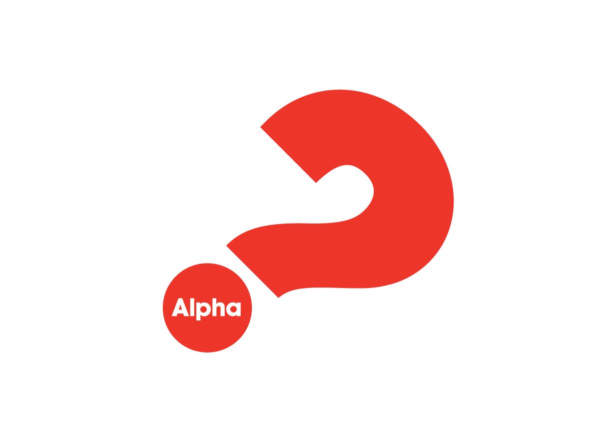 Logotype för Alpha Sverige