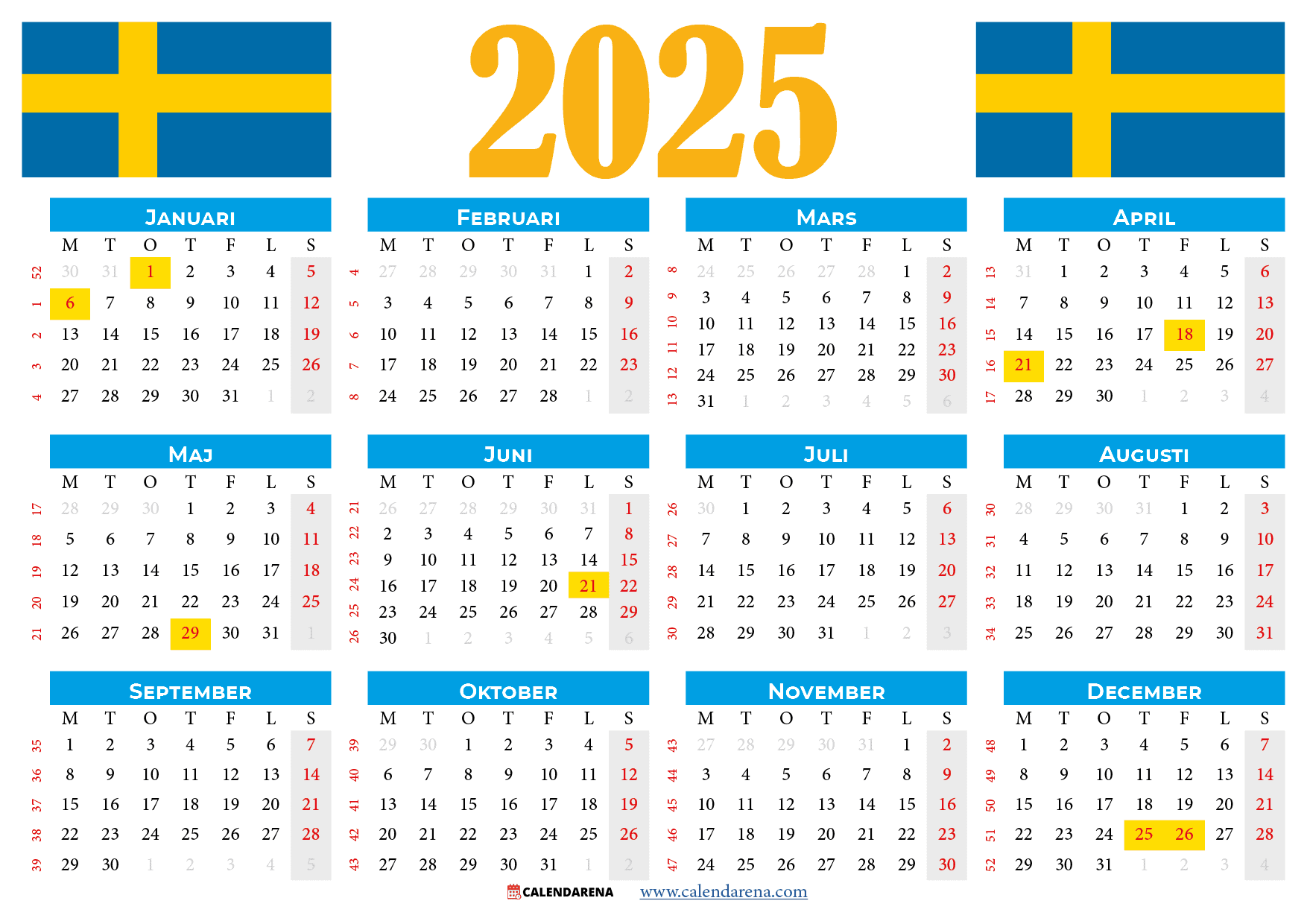 Kalender 2025