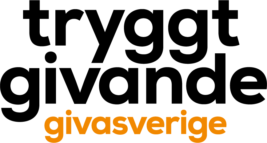 Logotype för Tryggt givande - Giva Sverige